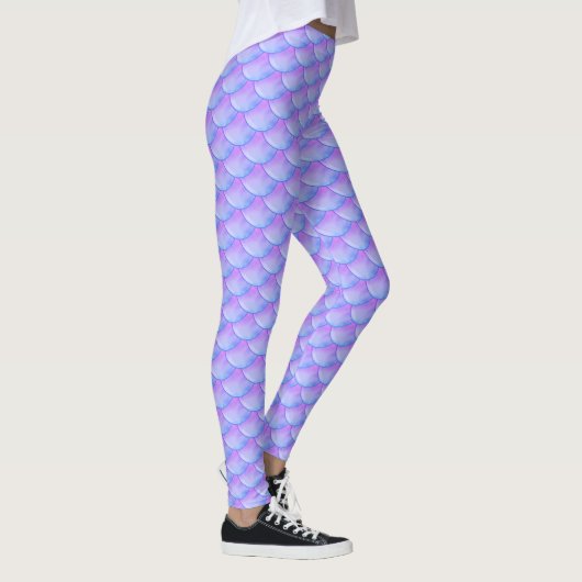 Schoon Vis Schubben Zeemeermin Leggings (Rechts)