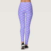 Schoon Vis Schubben Zeemeermin Leggings (Achterkant)