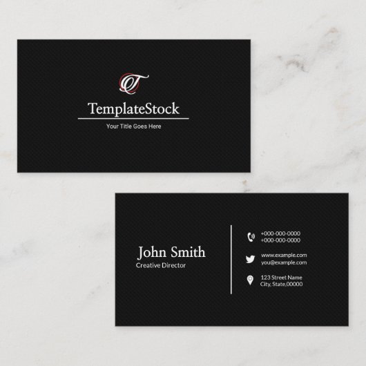 Schoon Visitekaartje (Voorkant / Achterkant)