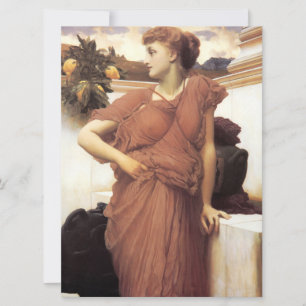 Schoon Vrouwtje bij een Fontein (Frederic Leighton Kaart