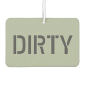 Schoon / Vuil Bijgewerkt 2 Luchtverfrisser (Achterkant)