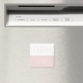 Schoon Vuil indicator vaatwasser blush roze eenvou Magneet (Insitu (Vaatwasser))
