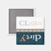 Schoon-vuil Magneet (Voorkant / Achterkant)