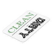 SCHOON VUIL Multifunctionele Vaatwasser Kleren Dro Magneet (Linkerzijde)