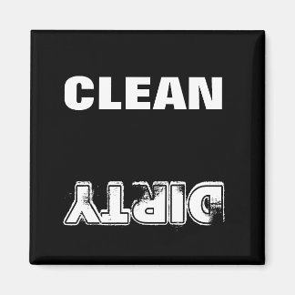 Schoon Vuil (Zwart & Wit) Magneet