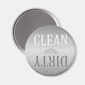 Schoon-vuile vaatwasser magneet (Voorkant / Achterkant)