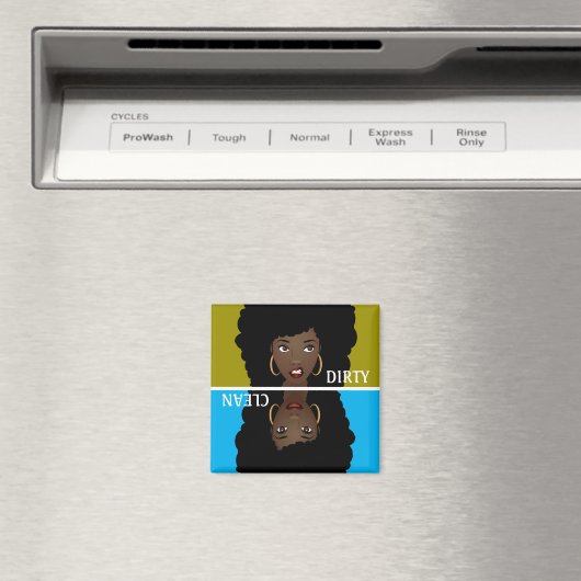 Schoon/Vuile Vaatwasser Magneet (Insitu (Vaatwasser))