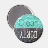 Schoon | Vuile vuilnis Magneet (Voorkant / Achterkant)