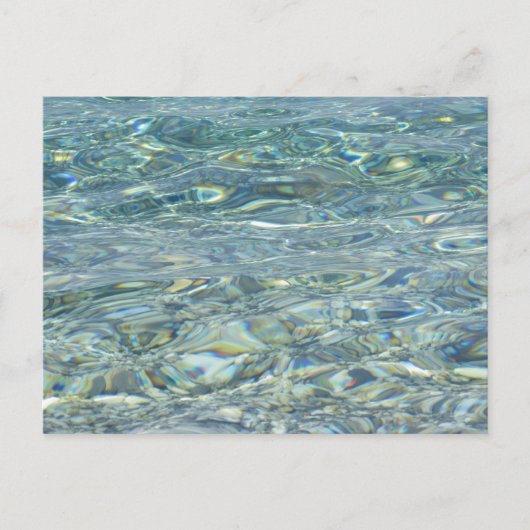 Schoon water briefkaart (Voorkant)