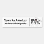 Schoon water bumpersticker (Voorkant)