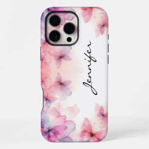 Schoon Waterverf Vlinder iPhone  16 Pro Max Hoesje