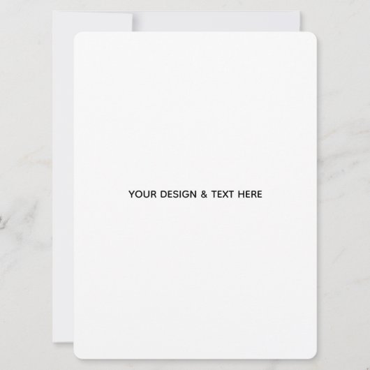 Schoon Witte Minimalistische Dankkaart Voor Lerare (Voorkant)