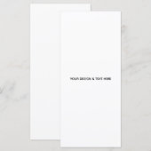 Schoon Witte Minimalistische Troostkaart voor Dier (Voorkant / Achterkant)