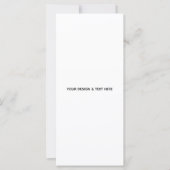 Schoon Witte Minimalistische Troostkaart voor Dier (Voorkant)