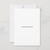 Schoon Witte Minimalistische Verpleegster Bedankka (Voorkant)