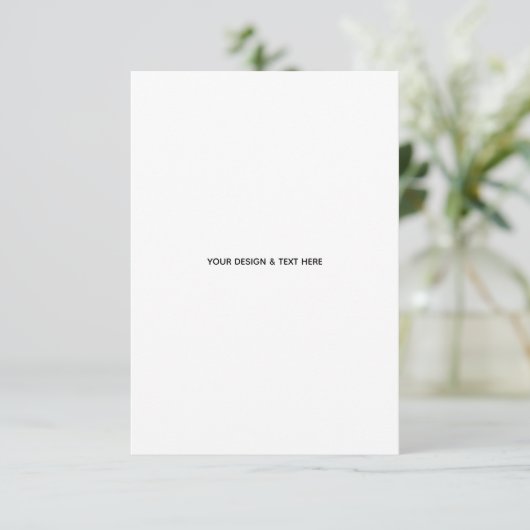 Schoon Witte Minimalistische Verpleegster Bedankka (Staand voorkant)