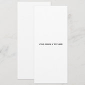 Schoon Witte Minimalistische Verpleegster Bedankka (Voorkant / Achterkant)