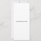 Schoon Witte Minimalistische Verpleegster Bedankka (Voorkant)