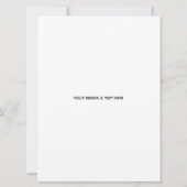 Schoon Witte Minimalistische Verpleegster Bedankka (Voorkant)