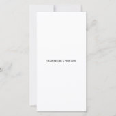 Schoon Witte Minimalistische Verpleegster Bedankka (Voorkant)