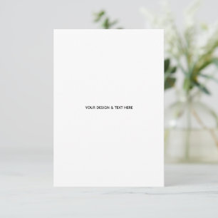 Schoon Witte Minimalistische Verpleegster Bedankka Bedankkaart