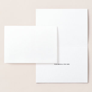 Schoon Witte Minimalistische Verpleegster Bedankka Folie Kaarten