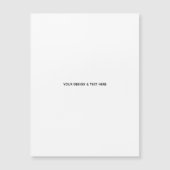 Schoon Witte Minimalistische Voorstel Bedankkaart (Voorkant)