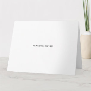 Schoon Witte Minimalistische Voorstel Bedankkaart
