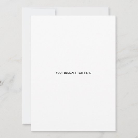 Schoon Witte Minimalistische Voorstel Bedankkaart (Voorkant)