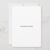Schoon Witte Minimalistische Voorstel Bedankkaart (Voorkant)