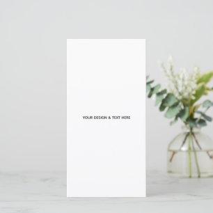 Schoon Witte Minimalistische Voorstel Bedankkaart