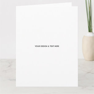 Schoon Witte Minimalistische Voorstel Bedankkaart