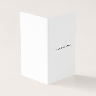 Schoon Witte Minimalistische Voorstel Bedankkaart Kaart