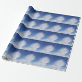 Schoon wolken inpakpapier (Uitgerold)