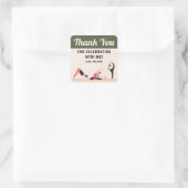 Schoon Yoga Studio Bedankt Sticker (Tas)