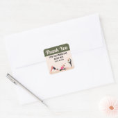 Schoon Yoga Studio Bedankt Sticker (Envelop)