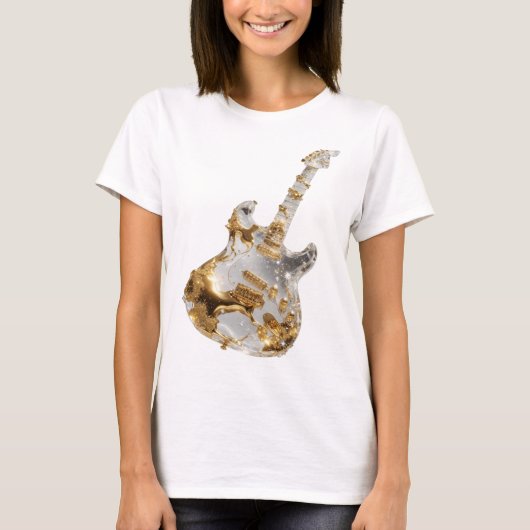 Schoon Zilver ABSTRACTE KUNST Kunstprint T-shirt (Voorkant)