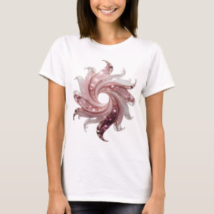 Schoon zilver GLOEIEND STER Print T-shirt