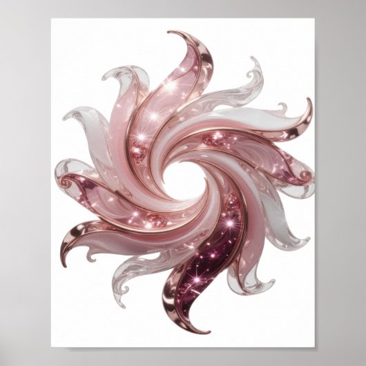 Schoon Zilver STRALENDE STER Print (Voorkant)