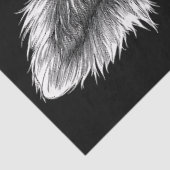 Schoon zwart & wit Steampunk Westie T7 decoupage Tissuepapier (Detail)