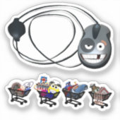 SCHOONBOEKSCHOKKEN STICKER (Voorkant)