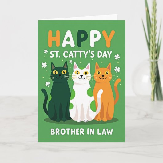Schoonbroer Kattenkaart Kaart (Voorkant)