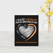 schoonbroer multiple sclerose kleding MS Aware Kaart (Gele Bloem)