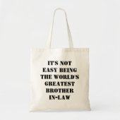 Schoonbroer Tote Bag (Voorkant)