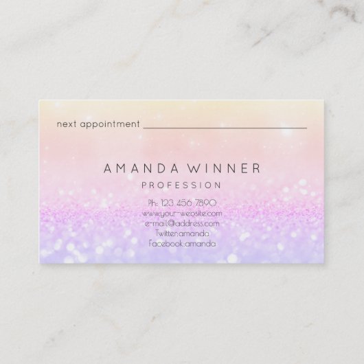 SCHOONDIENSTEN VERWIJDEREN EN OPSLAGHOUSEKEEPEN AFSPRAKENKAARTJE (Achterkant)