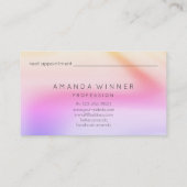 SCHOONDIENSTEN VERWIJDEREN OPSLAGHOUSEKEEPING AFSPRAKENKAARTJE (Achterkant)