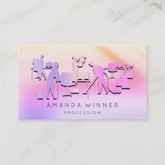 SCHOONDIENSTEN VERWIJDEREN OPSLAGHOUSEKEEPING AFSPRAKENKAARTJE (Voorkant)