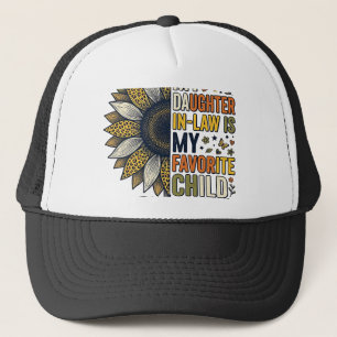 Schoondochter Favoriete Kind Zonnebloem Vintage S Trucker Pet