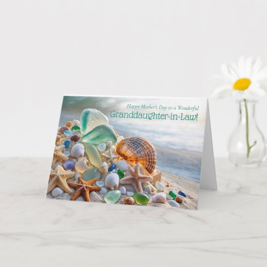 Schoondochter Gefeliciteerd Moederdag Mooi Kaart (Kleine Plant)
