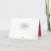 schoondochter-in-law polka dot-verjaardag kaart (Achterkant)